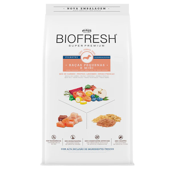 BIOFRESH CACHORRO RAZA PEQUEÑA 3 KG               