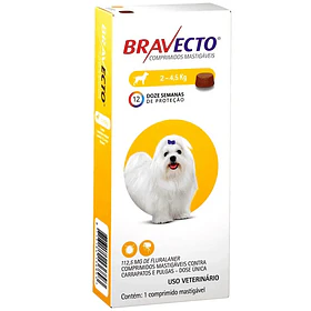 BRAVECTO 2 A 4,5 KG                               