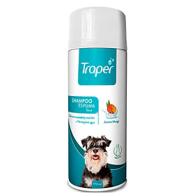 TRAPER SHAMPOO ESPUMA SECA PERRO X 170 ML              