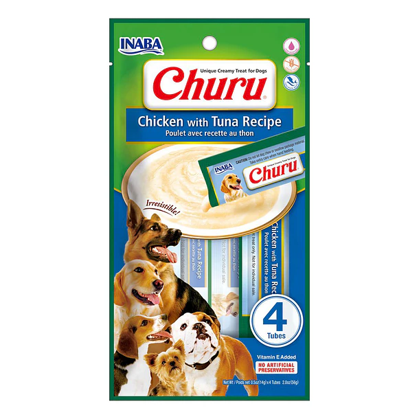 CHURU DOG CHICKEN WITH TUNA 
