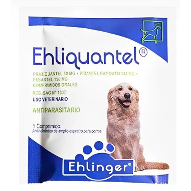 EHLIQUANTEL ANTIPARASITARIO 10 KG X 1 COMPRIMIDO          