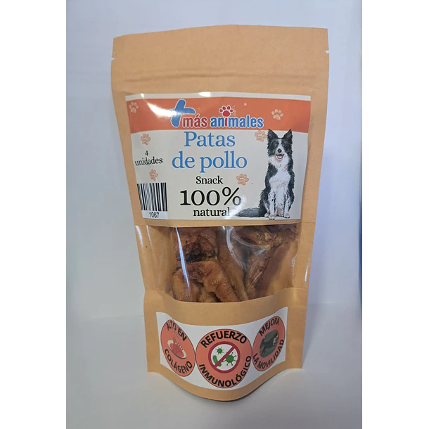 SNACK PERRO PATAS DE POLLO