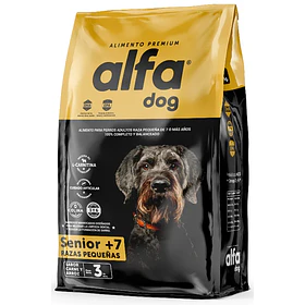 ALFA DOG PREMIUM SENIOR RAZA PEQUEÑA 3 KG         