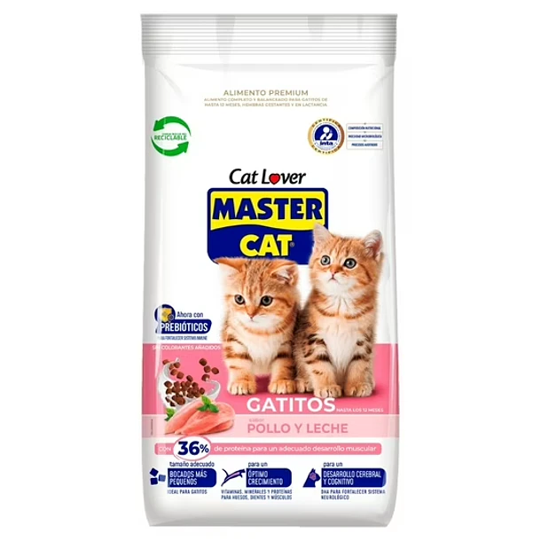 MASTER CAT GATITOS 20 KG Y 20+2KG                 