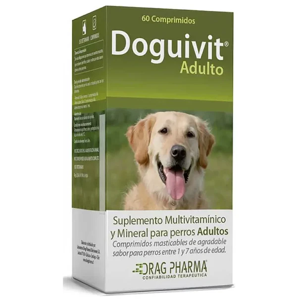 DOGUIVIT ADULTO X 60 COMP MAST                    