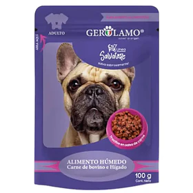 SACHET GEROLAMO SALVATORE PERRO AD  CARNE X 100 GR