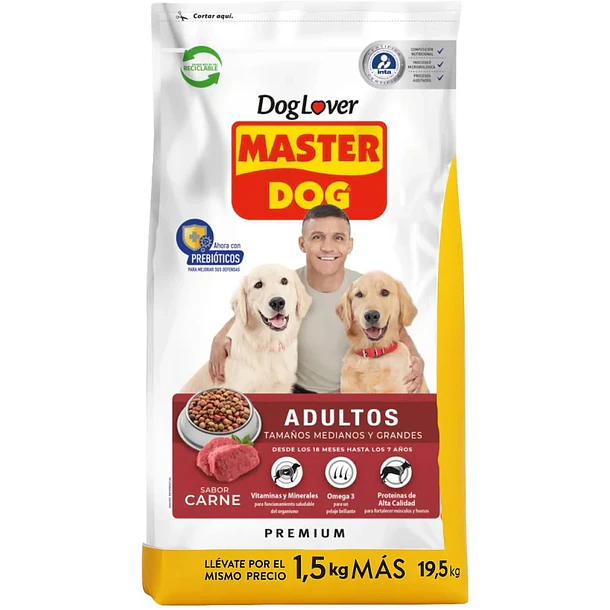 MASTER DOG CACHORRO 19.5 KG                       