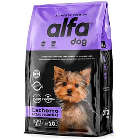 ALFA DOG PREMIUM CACHORRO RAZA PEQ 10 KG          