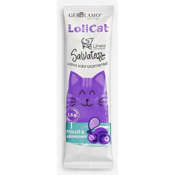 LOLICAT SALVATORE GATO POLLO Y ARANDANOS          