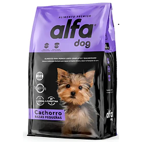 ALFA DOG PREMIUM CACHORRO  RZ PEQUEÑA 3 KG        