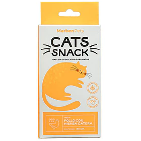 CATS SNACK POLLO CON HIERBA GATERA                