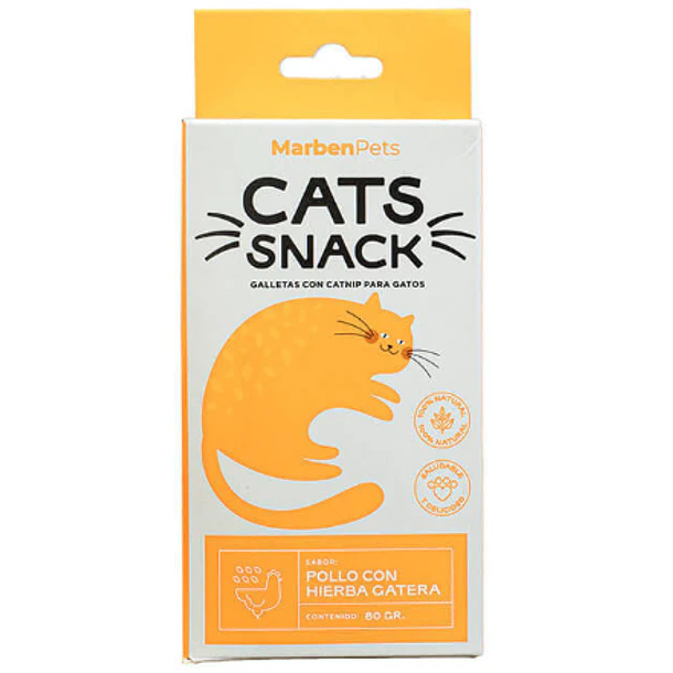 CATS SNACK POLLO CON HIERBA GATERA                
