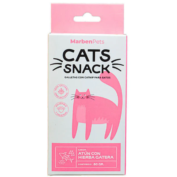 CATS SNACK ATUN CON HIERBA GATERA                 