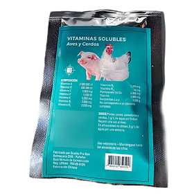 VITAMINAS AVES Y CERDOS 20 GR                     