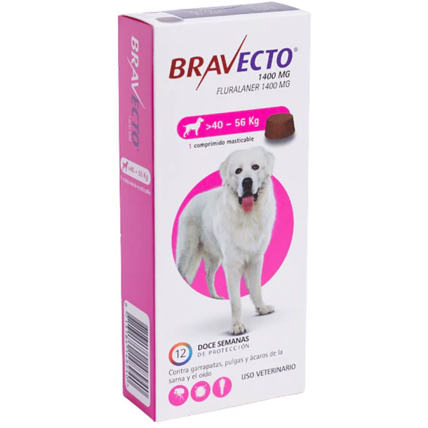 BRAVECTO 40 A 56 KG             