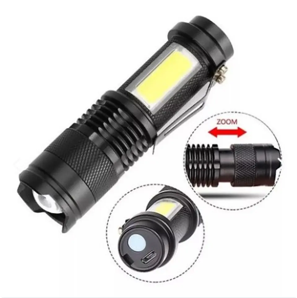 Linterna Tactica Led Recargable 1