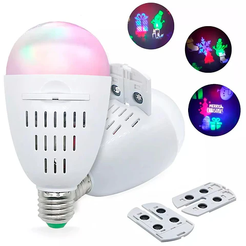 Ampolleta RGB Magia Holográfica Navideña