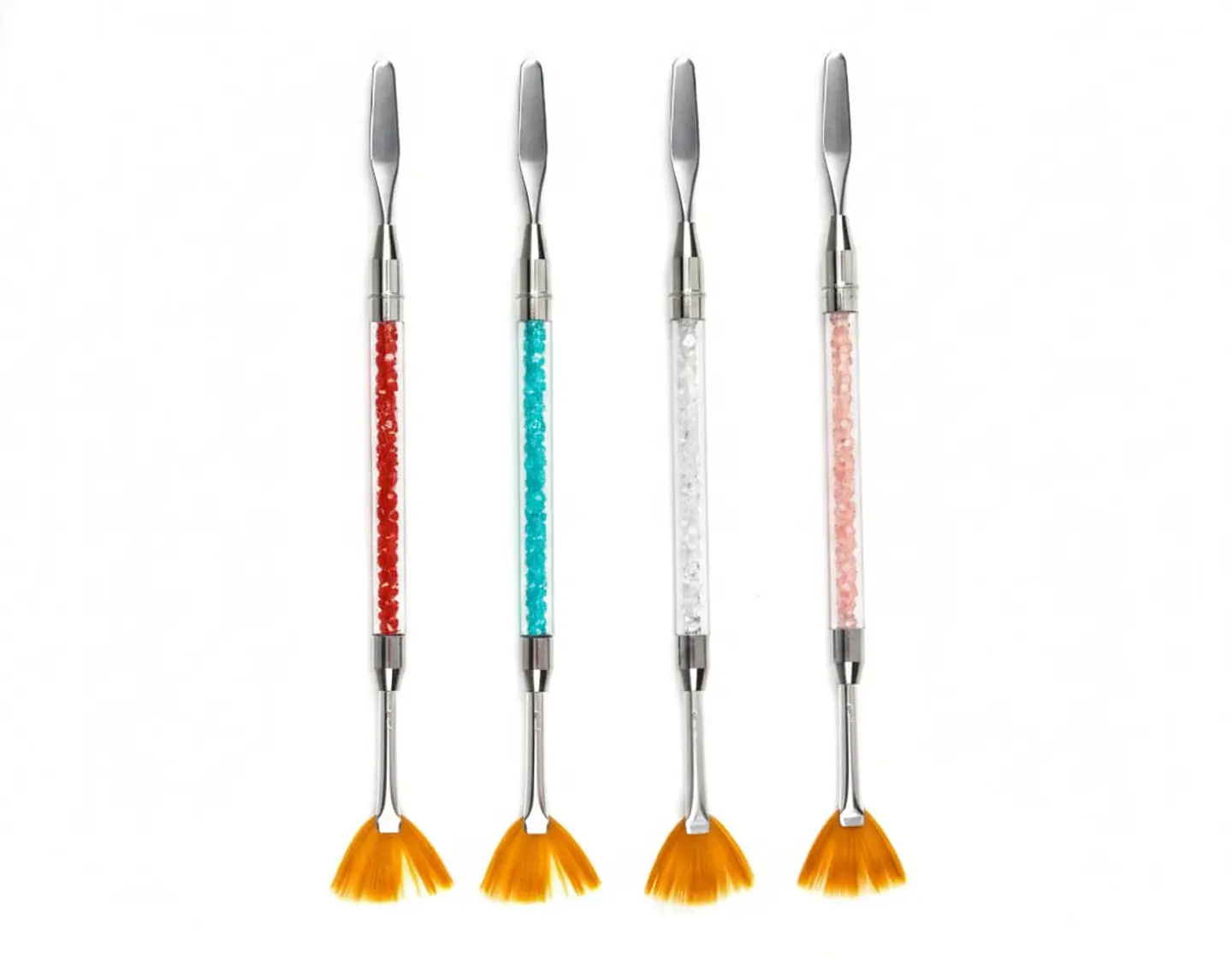 Pincel Dual Espátula Y Abanico Multifunc 1