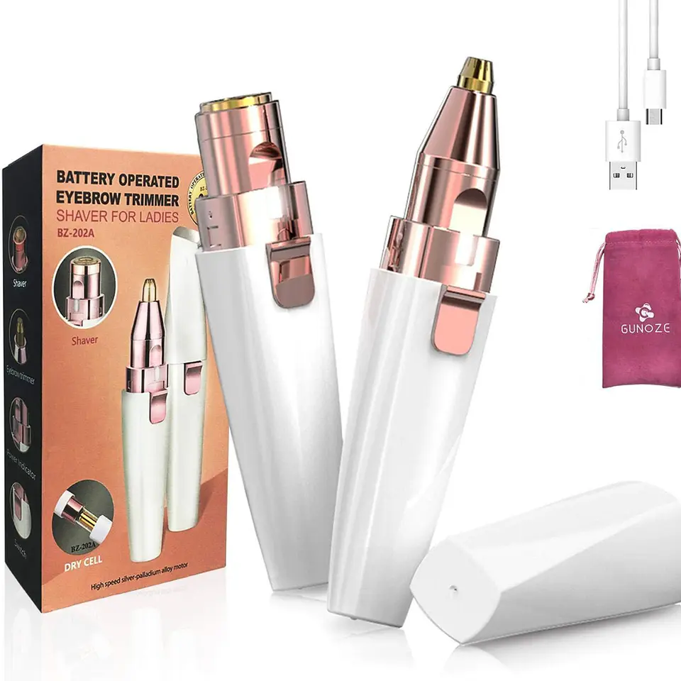 Depiladora De Precisión Facial 2 En 1 1