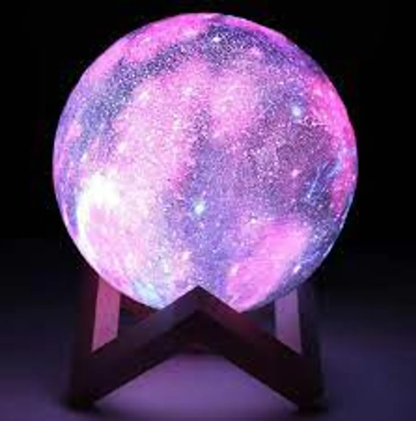 Lampara 3d galaxia 18cm 1