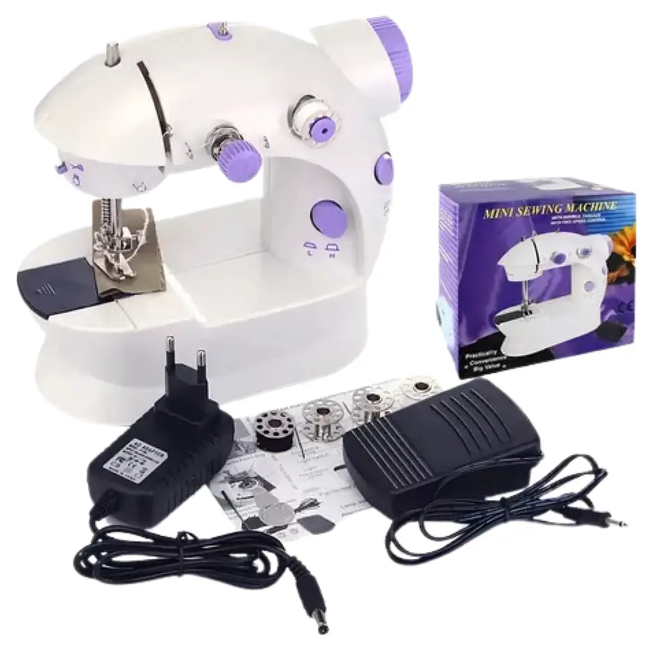 Mini Máquina De Coser Con Pedal 1