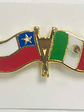 Pin Bandera Chile Y Mexico Entrelazadas (chile Mexico) - Miniatura 3