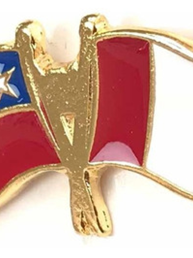 Pin Banderas Chile Y Perú Entrelazadas ( Chile Perú ) Peru 5