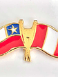 Pin Banderas Chile Y Perú Entrelazadas ( Chile Perú ) Peru - Miniatura 7