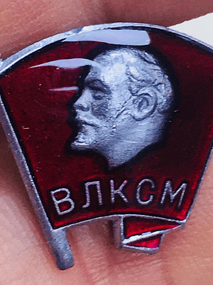Pin Lenin Metálico