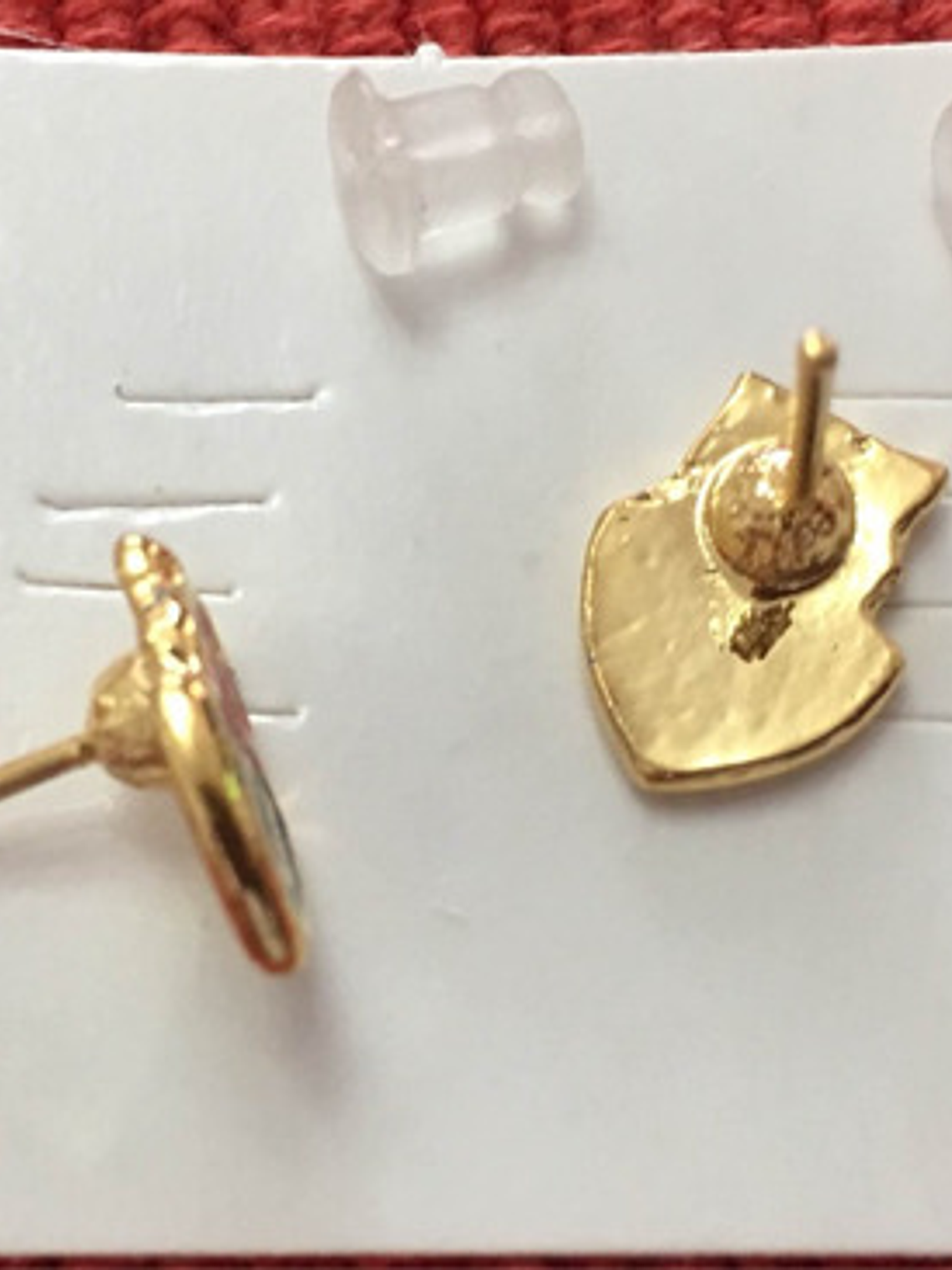 Universidad De Chile Aritos Dorados  Aros De La U 2