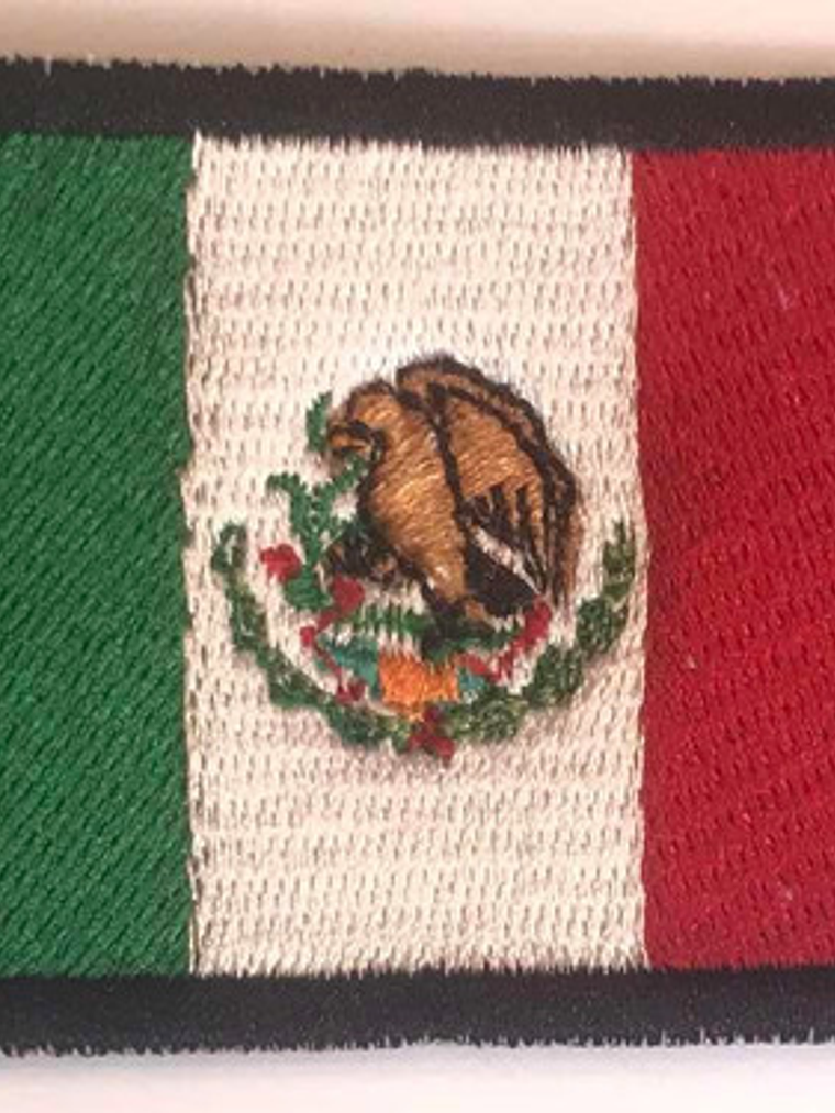 Parche Bandera Mexico Bordado 100% Méjico Mexico 2