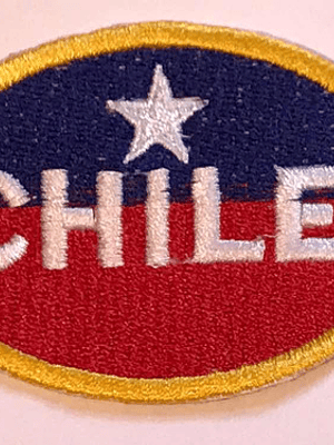 Parche Chile Ovalado