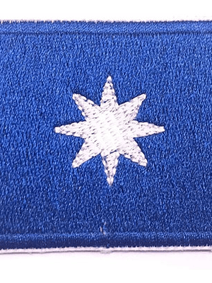 Bandera Wuñelfe Parche Bordado 100%