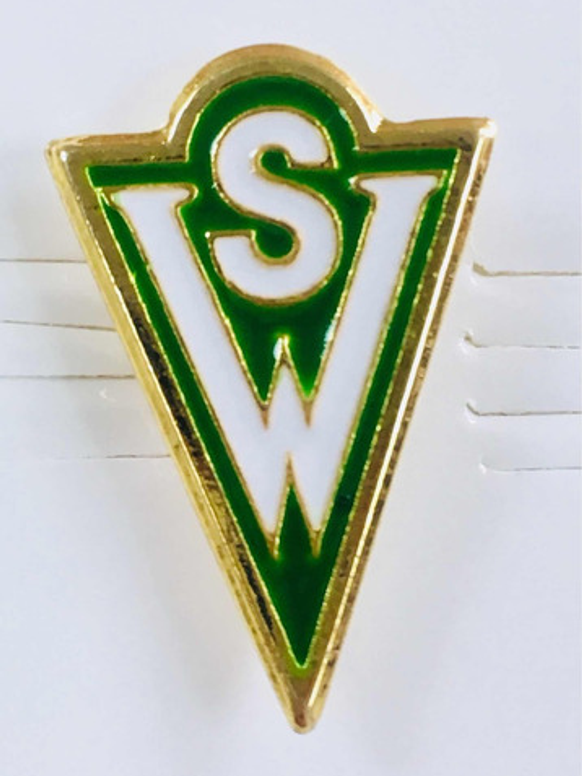 Pin Santiago Wanderers Metálico Dorado Wanderito Panzers 3