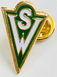 Pin Santiago Wanderers Metálico Dorado Wanderito Panzers - Miniatura 6