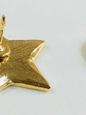 Pin Estrella Roja Símbolo Comunista Hoz Y Martillo