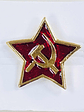 Pin Estrella Roja Símbolo Comunista Hoz Y Martillo - Miniatura 3