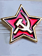 Pin Estrella Roja Símbolo Comunista Hoz Y Martillo - Miniatura 4