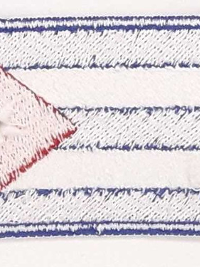 Parche Bandera Cuba 2