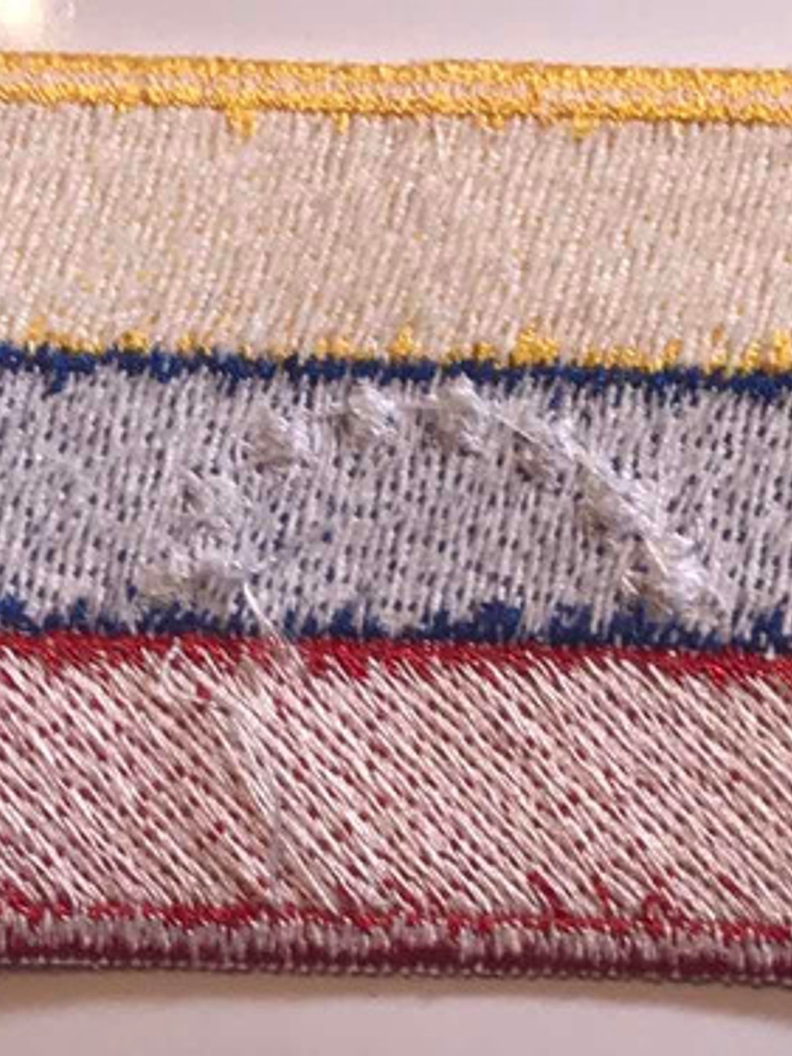 Parche Bandera Venezuela Bordado 100% 2