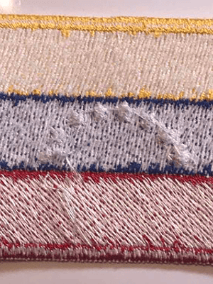 Parche Bandera Venezuela Bordado 100%