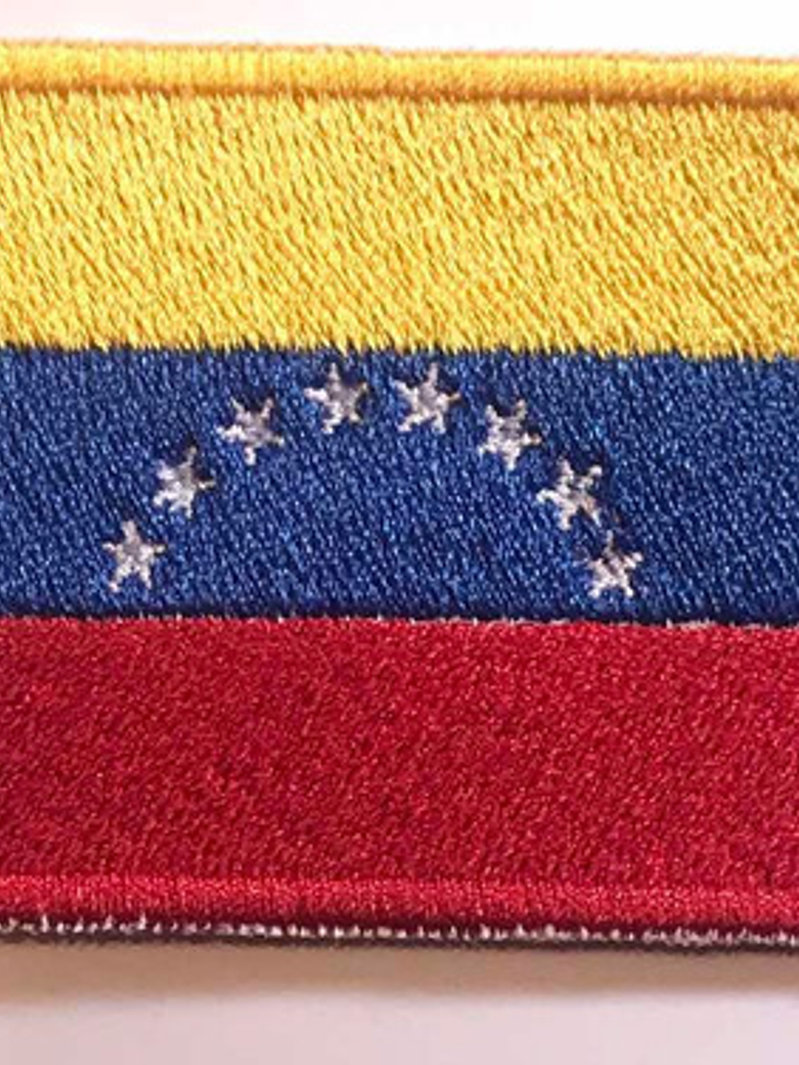 Parche Bandera Venezuela Bordado 100% 3
