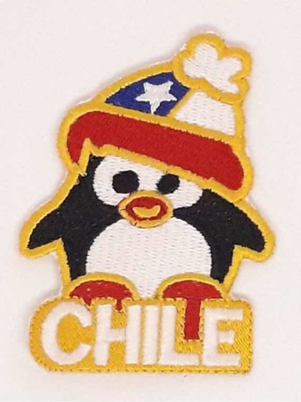 Parche Pingüino Con Gorro Bordado Mas Chileno Hecho En Chile 2