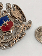 Pin Escudo Nacional De Chile Plateado Contorno  3d - Miniatura 4