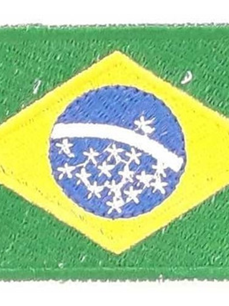 Parche Bandera Brasil 1
