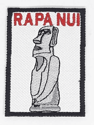 Parche Moai Rapa Nui ( Isla De Pascua)