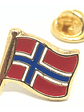 Pin Bandera Noruega - Miniatura 1