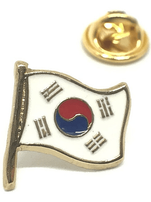 Pin Bandera Corea