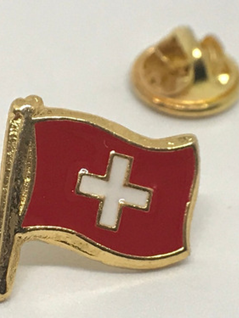 Pin Bandera Suiza 1