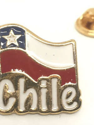Pin Bandera Chile  (4201)